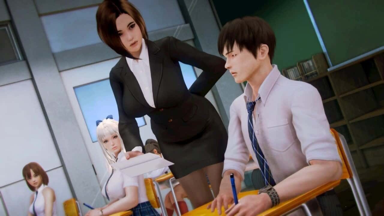 二次元老婆学院_Waifu Academy 剧情向作品 画面 5