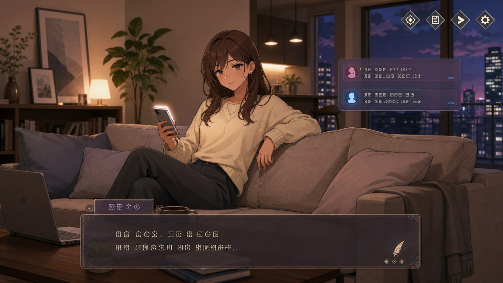 糖爹买下并绑定SugarDaddy 场景演出 实机截图 5